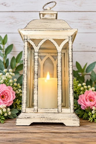 Rustic distressed white - rustic,